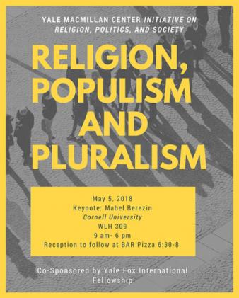 Religion, Populism &amp; Pluralism